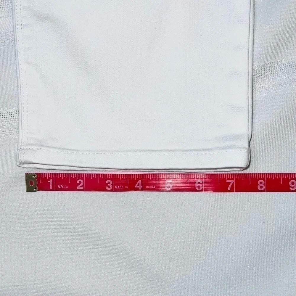 Chico’s So Slimming Jeans White Sz 2.5 Reg Sz 14 Crop‎ - Picture 12 of 14